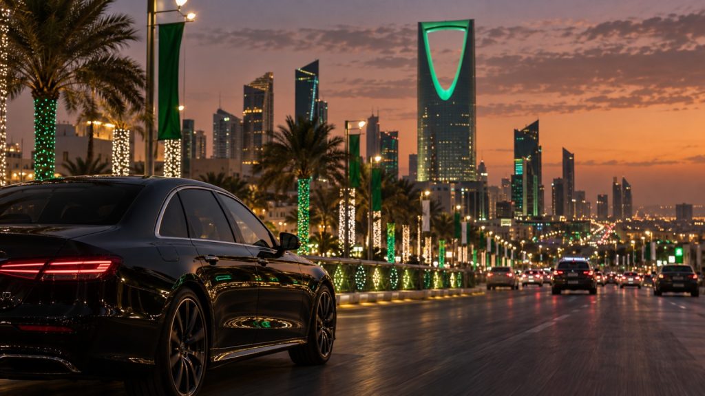 Saudi National Day Traffic: Why a Chauffeur Beats Driving and Parking Yourself